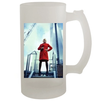 Amber Valletta 16oz Frosted Beer Stein