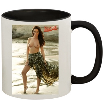 Amii Grove 11oz Colored Inner & Handle Mug