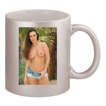 Amii Grove 11oz Metallic Silver Mug