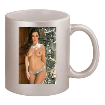 Amii Grove 11oz Metallic Silver Mug