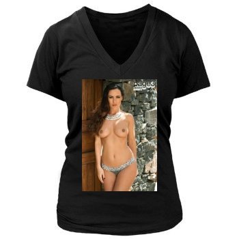 Amii Grove Women's Deep V-Neck TShirt