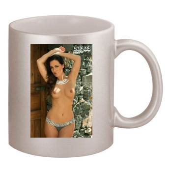 Amii Grove 11oz Metallic Silver Mug