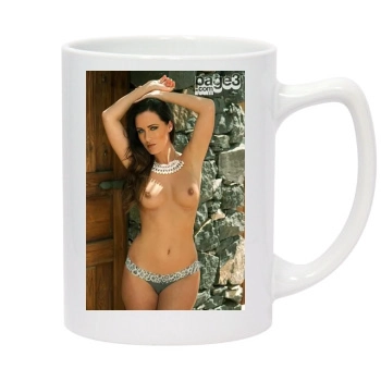 Amii Grove 14oz White Statesman Mug