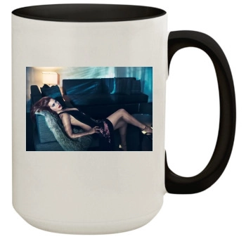 Amy Adams 15oz Colored Inner & Handle Mug