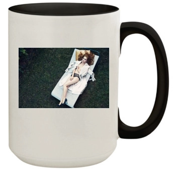 Amy Adams 15oz Colored Inner & Handle Mug