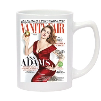 Amy Adams 14oz White Statesman Mug