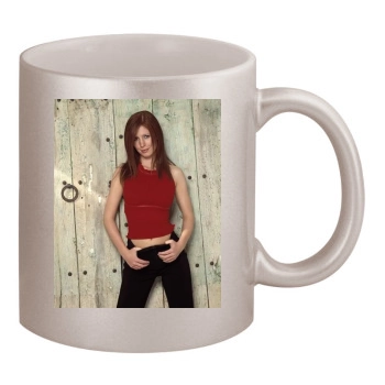 Amy Nuttall 11oz Metallic Silver Mug