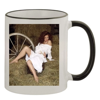 Amy Nuttall 11oz Colored Rim & Handle Mug