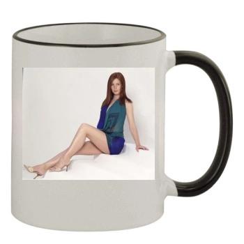 Amy Nuttall 11oz Colored Rim & Handle Mug