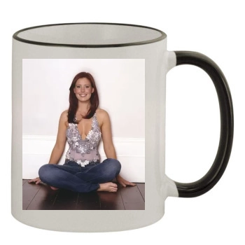 Amy Nuttall 11oz Colored Rim & Handle Mug