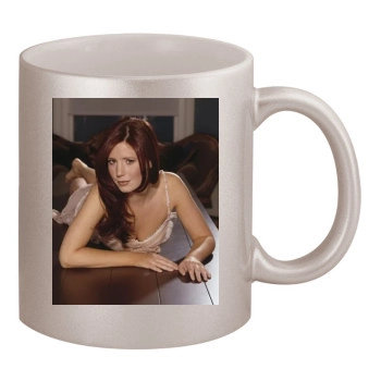 Amy Nuttall 11oz Metallic Silver Mug