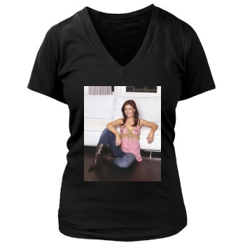 Amy Nuttall Women's Deep V-Neck TShirt