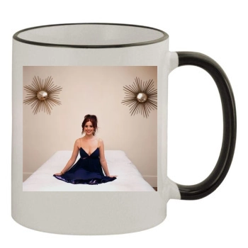 Amy Nuttall 11oz Colored Rim & Handle Mug