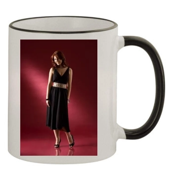 Amy Nuttall 11oz Colored Rim & Handle Mug