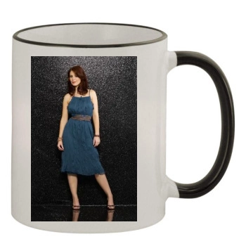 Amy Nuttall 11oz Colored Rim & Handle Mug