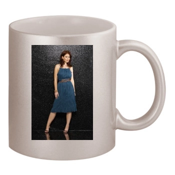 Amy Nuttall 11oz Metallic Silver Mug