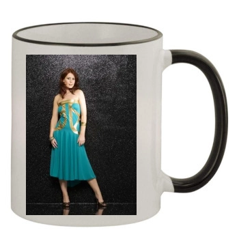 Amy Nuttall 11oz Colored Rim & Handle Mug