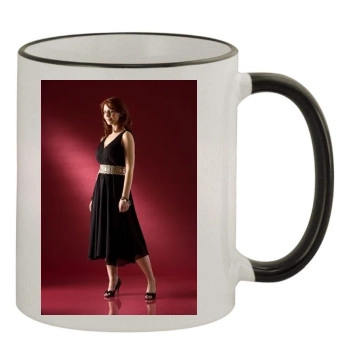 Amy Nuttall 11oz Colored Rim & Handle Mug