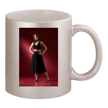 Amy Nuttall 11oz Metallic Silver Mug