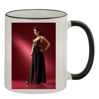 Amy Nuttall 11oz Colored Rim & Handle Mug