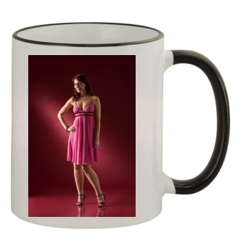 Amy Nuttall 11oz Colored Rim & Handle Mug