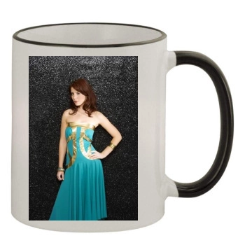 Amy Nuttall 11oz Colored Rim & Handle Mug