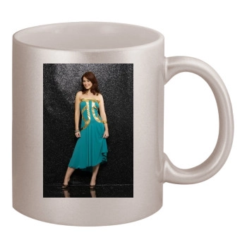 Amy Nuttall 11oz Metallic Silver Mug