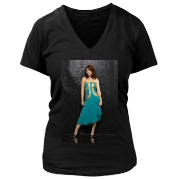 Amy Nuttall Women's Deep V-Neck TShirt