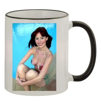 Amy Nuttall 11oz Colored Rim & Handle Mug