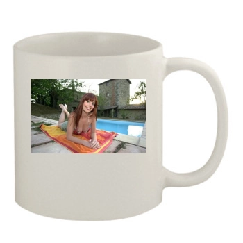 Amy Nuttall 11oz White Mug