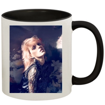 Anja Rubik 11oz Colored Inner & Handle Mug