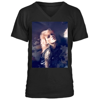 Anja Rubik Men's V-Neck T-Shirt