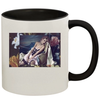 Anja Rubik 11oz Colored Inner & Handle Mug