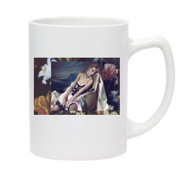 Anja Rubik 14oz White Statesman Mug