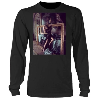 Anja Rubik Men's Heavy Long Sleeve TShirt