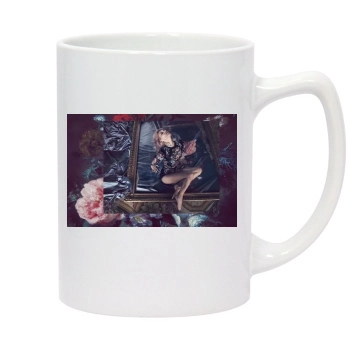 Anja Rubik 14oz White Statesman Mug