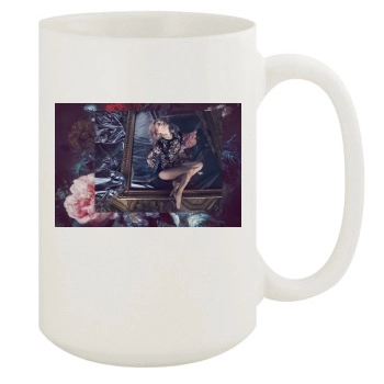 Anja Rubik 15oz White Mug