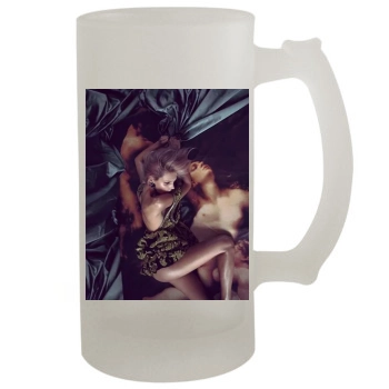 Anja Rubik 16oz Frosted Beer Stein