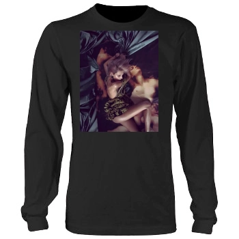 Anja Rubik Men's Heavy Long Sleeve TShirt