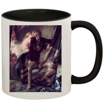 Anja Rubik 11oz Colored Inner & Handle Mug