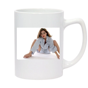 Anna Friel 14oz White Statesman Mug