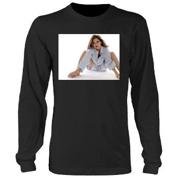 Anna Friel Men's Heavy Long Sleeve TShirt