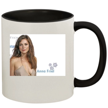 Anna Friel 11oz Colored Inner & Handle Mug