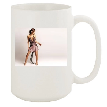 Anna Friel 15oz White Mug