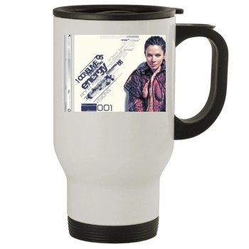 Anna Friel Stainless Steel Travel Mug