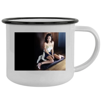 Anna Friel Camping Mug