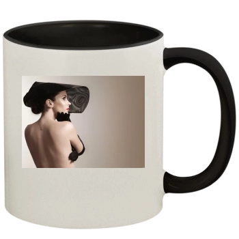 Anna Friel 11oz Colored Inner & Handle Mug