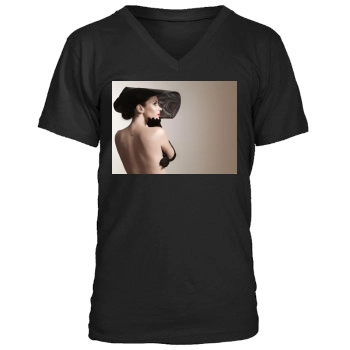 Anna Friel Men's V-Neck T-Shirt