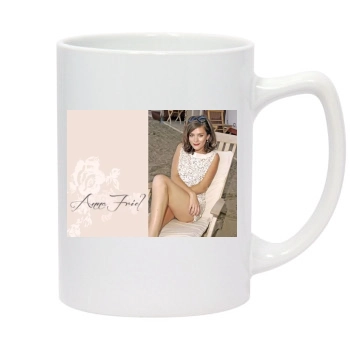 Anna Friel 14oz White Statesman Mug