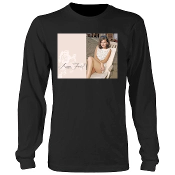 Anna Friel Men's Heavy Long Sleeve TShirt